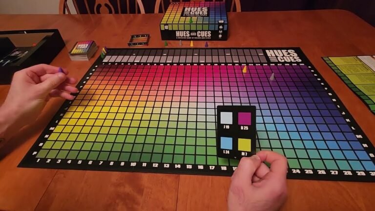 Hues and Cues Board Game