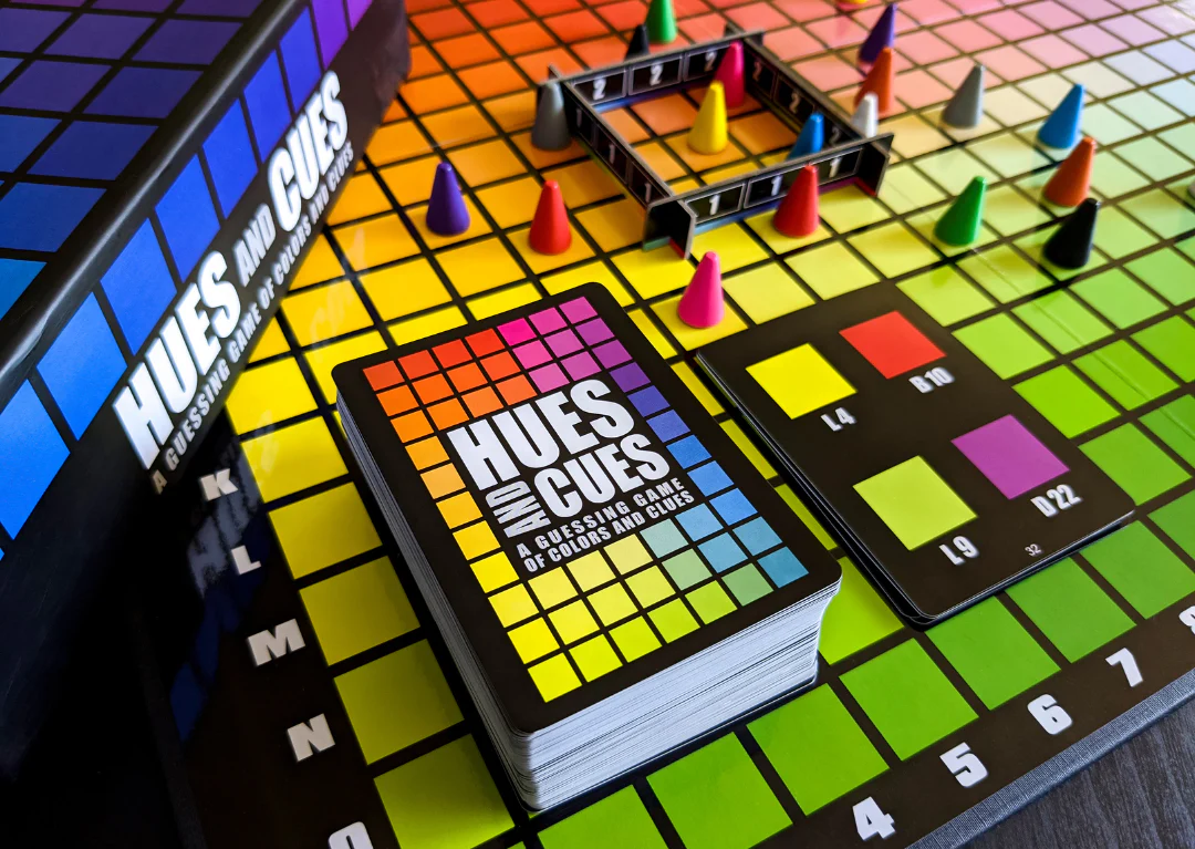 Hues and Cues Rules Guide Official Game Instructions